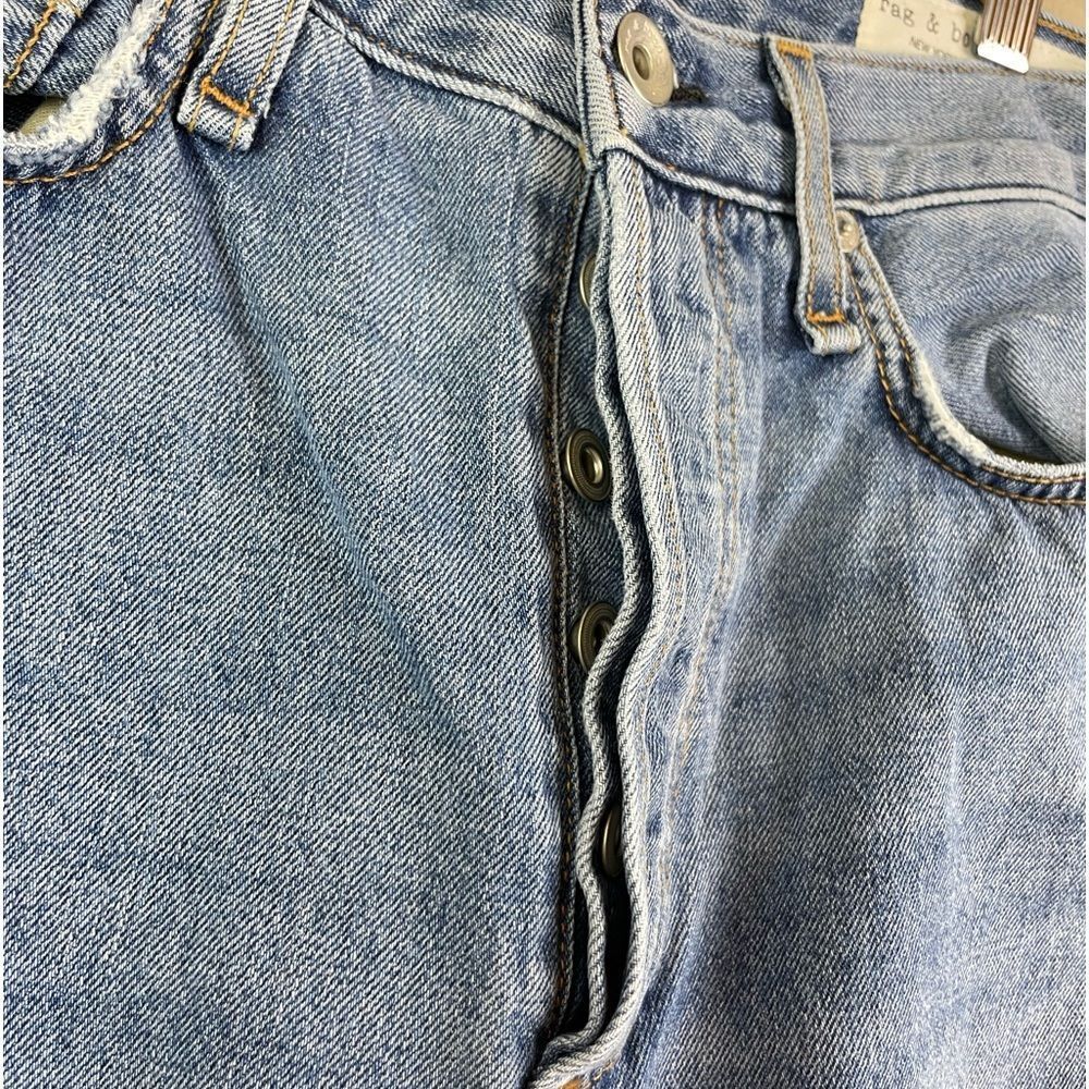 Rag & Bone 90s High-Rise Straight - Celestial - Picture 7 of 9